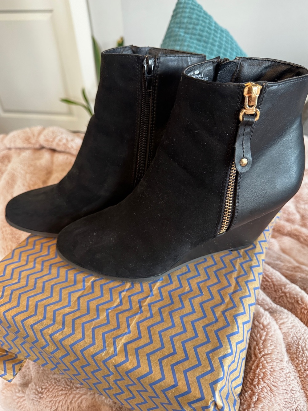 Sears Wedge Ankle Boots